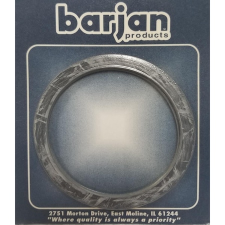 Barjan Gasket 3 in. Neoprene Gas Cap - 2 Carded 051BP3